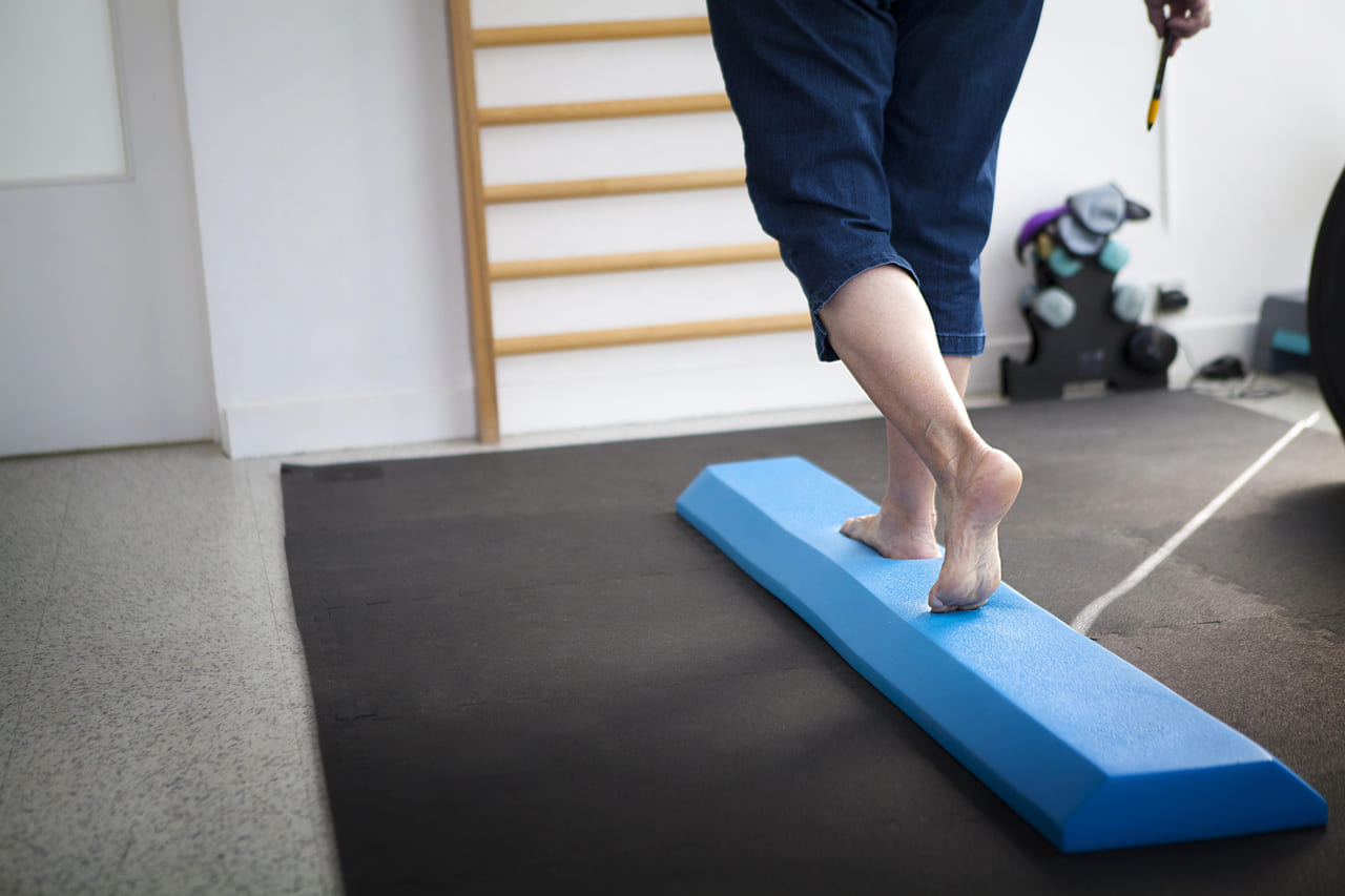 improving balance with physiotherapy
